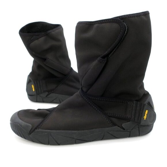 Vibram Furoshiki Eastern Traveler Mid Winter Black Wrap Boots Men's 43 US 10 - Picture 2 of 8